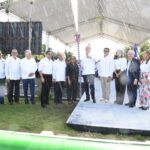 Presidente Luis Abinader entrega junto a director de la CAASD Felipe Suberví la primera fase de rehabilitación del Acueducto Barrera de Salinidad